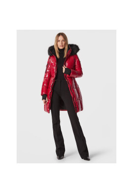 DKNY Пухено яке DL2MPF21 Червен Regular Fit - Pepit.bg