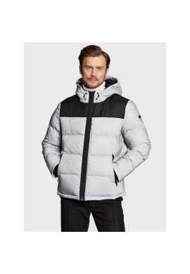 DKNY Пухено яке DX9MP802 Сив Regular Fit - Pepit.bg