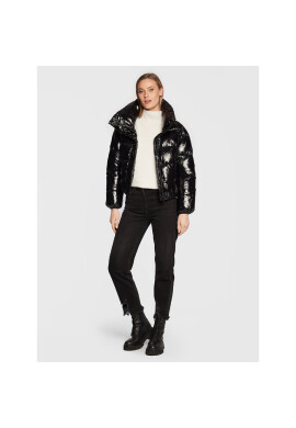 DKNY Пухено яке P2MJ6016 Черен Regular Fit - Pepit.bg