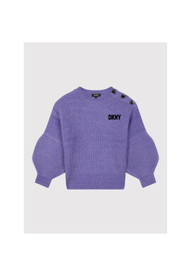 DKNY Пуловер D35S64 M Виолетов Regular Fit - Pepit.bg