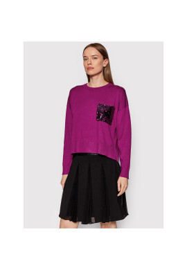 DKNY Пуловер P1JSJ055 Виолетов Relaxed Fit - Pepit.bg