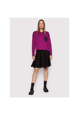 DKNY Пуловер P1JSJ055 Виолетов Relaxed Fit - Pepit.bg