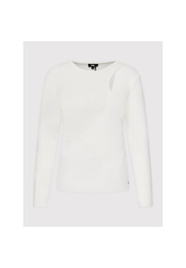 DKNY Пуловер P2ASAXA7 Бял Slim Fit - Pepit.bg
