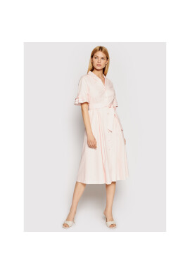 DKNY Рокля тип риза DD1B3361 Розов Regular Fit - Pepit.bg