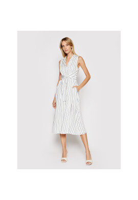DKNY Рокля тип риза DD1B3166 Бял Regular Fit - Pepit.bg