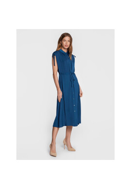 DKNY Рокля тип риза DD2F3868 Тъмносин Regular Fit - Pepit.bg