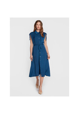 DKNY Рокля тип риза DD2F3868 Тъмносин Regular Fit - Pepit.bg