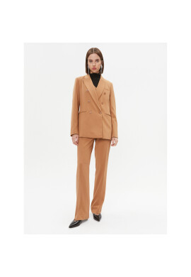 DKNY Сако UG3JX043 Кафяв Regular Fit - Pepit.bg