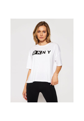 DKNY Sport Тишърт DP0T7732 Бял Oversize - Pepit.bg
