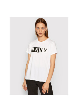 DKNY Sport Тишърт DP8T5894 Бял Regular Fit - Pepit.bg