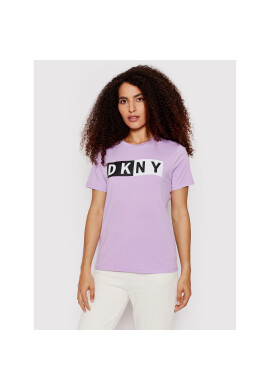 DKNY Sport Тишърт DP8T5894 Виолетов Regular Fit - Pepit.bg