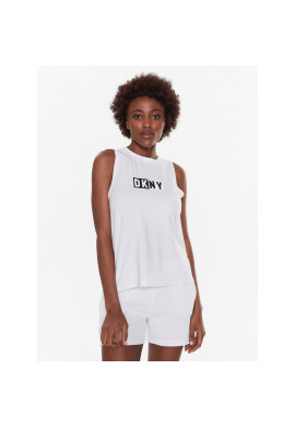 DKNY Sport топ DP2T5892 Бял Classic Fit - Pepit.bg