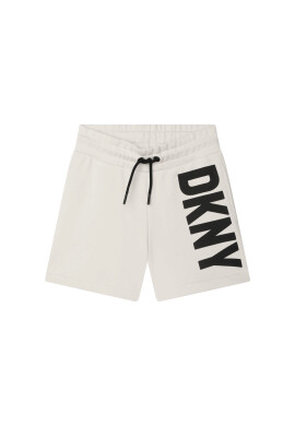 DKNY Спортни шорти D34A91 D Бял Regular Fit - Pepit.bg