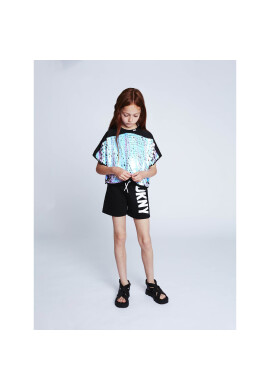 DKNY Спортни шорти D34A91 D Черен Regular Fit - Pepit.bg