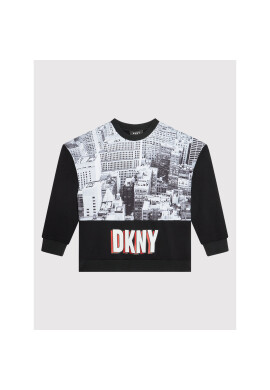 DKNY Суитшърт D35R86 M Черен Regular Fit - Pepit.bg