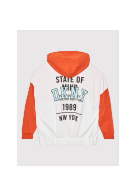 DKNY Суитшърт D35S15 M Бял Regular Fit - Pepit.bg