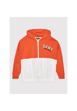 DKNY Суитшърт D35S15 S Бял Regular Fit - Pepit.bg