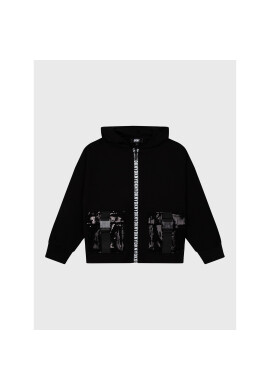 DKNY Суитшърт D35S57 M Черен Regular Fit - Pepit.bg