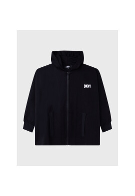 DKNY Суитшърт D35S59 S Черен Relaxed Fit - Pepit.bg