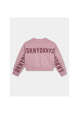 DKNY Суитшърт D35T00 D Розов Regular Fit - Pepit.bg