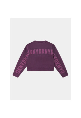 DKNY Суитшърт D35T00 D Виолетов Regular Fit - Pepit.bg
