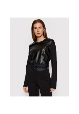 DKNY Суитшърт P1JA0KBU Черен Regular Fit - Pepit.bg