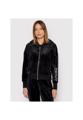 DKNY Суитшърт P1MHFHLI Черен Regular Fit - Pepit.bg