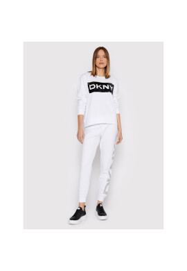 DKNY Суитшърт P1MPEB2R Бял Regular Fit - Pepit.bg