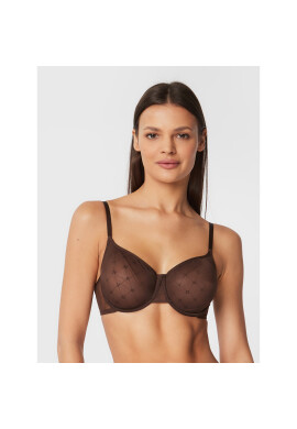DKNY Сутиен с банели DK4039 Кафяв - Pepit.bg