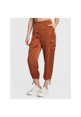 DKNY Текстилни панталони P2EKSA2W Кафяв Regular Fit - Pepit.bg