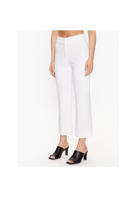 DKNY Текстилни панталони P2RVAO19 Бял Regular Fit - Pepit.bg