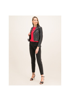 DKNY Текстилни панталони P9JK7COM Черен Regular Fit - Pepit.bg