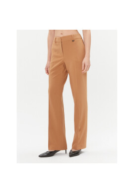 DKNY Текстилни панталони UG3PX097 Кафяв Regular Fit - Pepit.bg