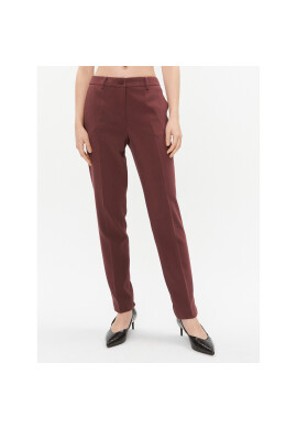 DKNY Текстилни панталони UG3PX312 Бордо Regular Fit - Pepit.bg