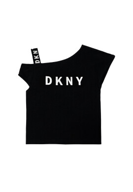 DKNY Тишърт D35R44 S Черен Regular Fit - Pepit.bg