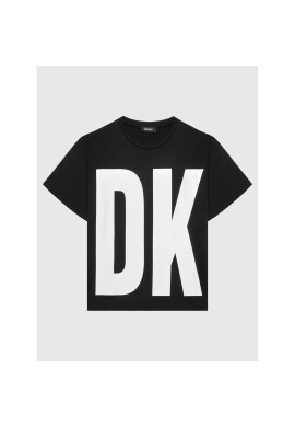 DKNY Тишърт D35R61 M Черен Regular Fit - Pepit.bg