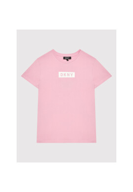 DKNY Тишърт D35R93 M Розов Regular Fit - Pepit.bg