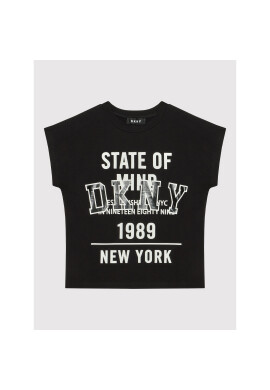 DKNY Тишърт D35S01 M Черен Relaxed Fit - Pepit.bg
