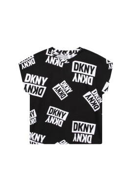 DKNY Тишърт D35S27 D Черен Regular Fit - Pepit.bg