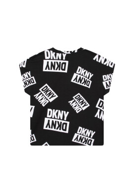 DKNY Тишърт D35S27 S Черен Regular Fit - Pepit.bg