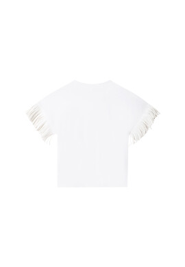 DKNY Тишърт D35S78 D Бял Regular Fit - Pepit.bg
