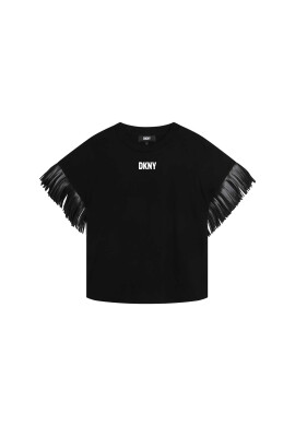 DKNY Тишърт D35S78 S Черен Regular Fit - Pepit.bg
