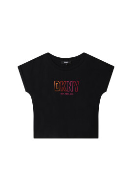 DKNY Тишърт D35S82 S Черен Regular Fit - Pepit.bg