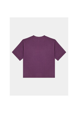 DKNY Тишърт D35T02 D Виолетов Regular Fit - Pepit.bg
