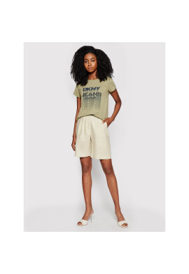DKNY Тишърт E0FZTDFA Зелен Regular Fit - Pepit.bg