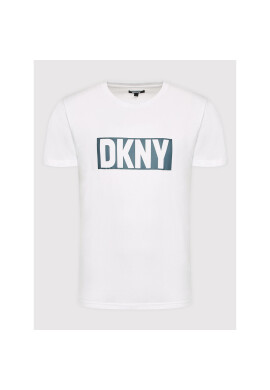 DKNY Тишърт N5_6810_DKY Бял Regular Fit - Pepit.bg