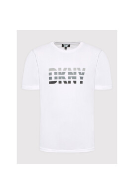 DKNY Тишърт N5_6820_DKY Бял Regular Fit - Pepit.bg