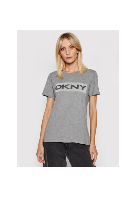 DKNY Тишърт P02ARCNA Сив Regular Fit - Pepit.bg