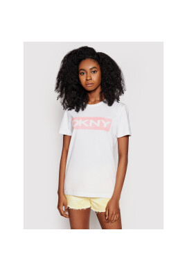 DKNY Тишърт P0DARCNA Бял Regular Fit - Pepit.bg