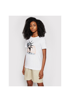 DKNY Тишърт P0DBICNA Бял Regular Fit - Pepit.bg